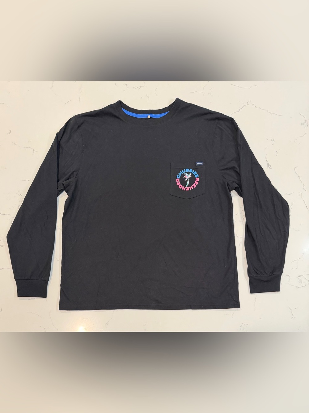 Chubbies Long Sleeve Pocket T-Shirt Weekender